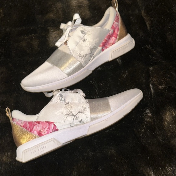 Ted Baker London Shoes Ted Baker Cepap Womens Floral Sneakers